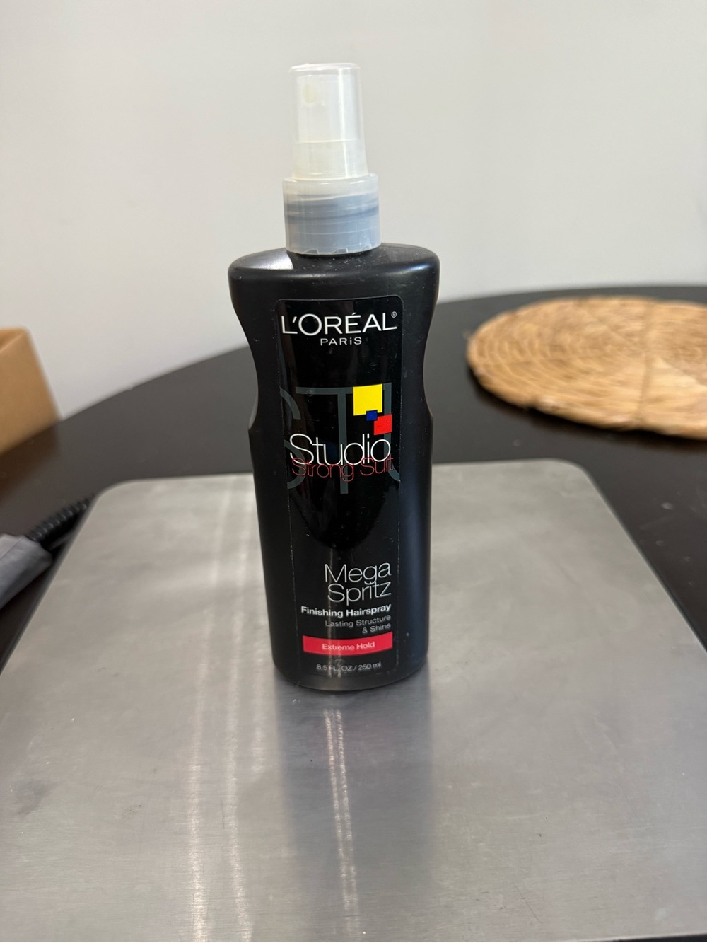 LOREAL Studio STRONG SUIT MegaSpritz Finishing HairSpray StructureShine